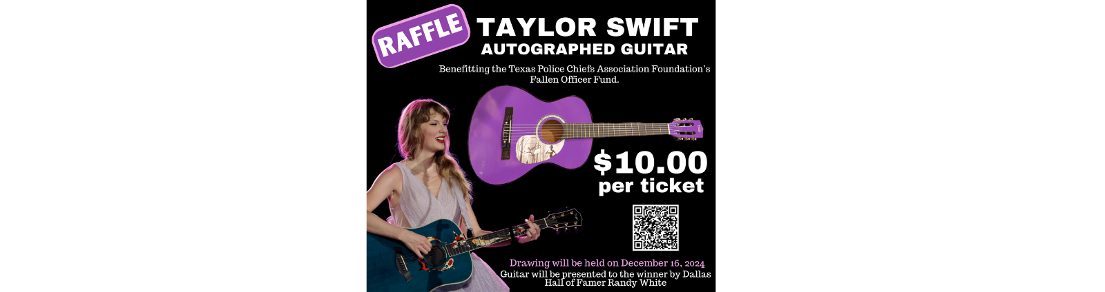 Taylor Swift Guitar Raffle 2024